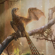Artist’s impression of Ambopteryx longibrachium.